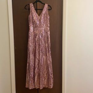 Formal/bridesmaid pink sparkling dress